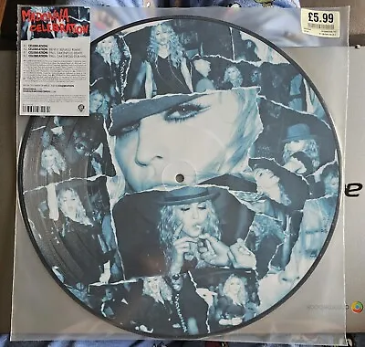 Madonna 12  Celebration Remix Picture Disc Brand New Never Played • $60