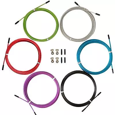 12Pcs Replacement Cable For Speed Jump Rope 10ft Stainless Steel Wire • $12.99