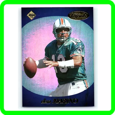 Dan Marino RARE SP/2500 Master Legends Holofoil Investment NFL Card Miami Jersey • $9.99