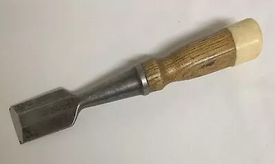 Vtg W. Marples & Sons 1.25” Wide Flat Chisel With Wood Handle Sheffield England • $29.89