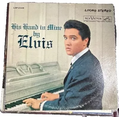 Elvis- His Hand In Mine - Rca Victor-lpm 2328-1960Used • $18