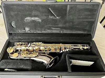 Selmer Soloist TSol200B Black Nickel Tenor Sax W/ Case - Used - Great Condition • $1050