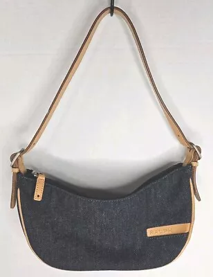 Ralph Lauren Pocketbook  Dark Blue Denim Purse Handbag  • $13.19