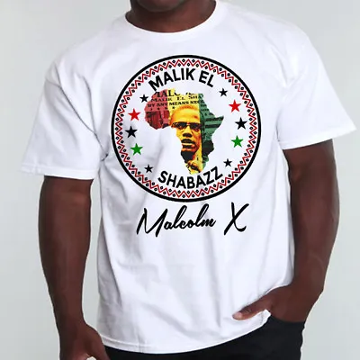 Black History Month T-Shirt Africa Map Malcolm X Angela Davis I • $19.99