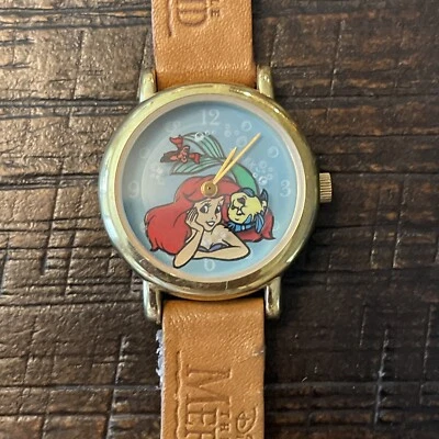 $19.99 • Buy LITTLE MERMAID, Timex 3D Ariel FlounderSebastian KIDS Character Watch NewBattery