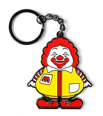 Ron English KEYCHAIN - MC SUPERSIZED ** NEW ** McDonald ** RON ENGLISH • $20