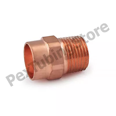 1/2  C X 3/8  Male NPT Threaded Copper Adapter • $3.14