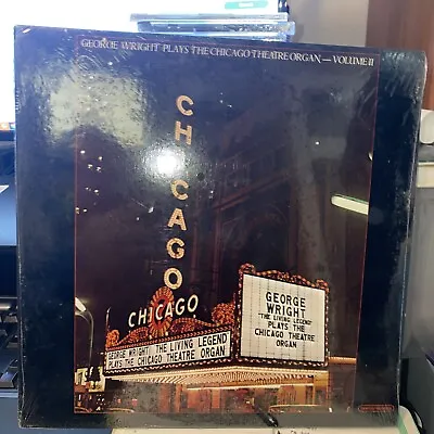George Wright -  The Living Legend  Plays The Chicago Theatre Organ (1978) LP • $5