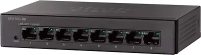 Cisco SG110 8 Port Gigabit Ethernet Switch SG110D-08-UK • $39