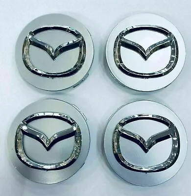 MAZDA ALLOY WHEEL CENTRE CAPS HUB 56mm Fits 3 5 6 MX-5 CX-3 CX-30 CX-5 RX-8 • $18.22