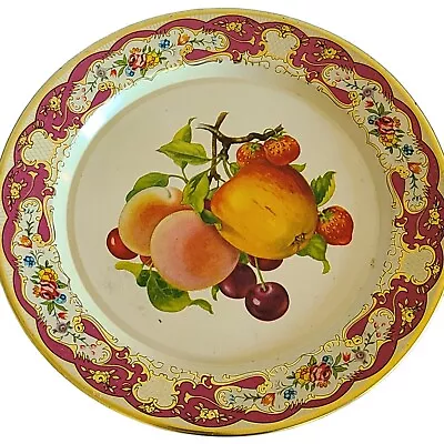 Daher Decorated Ware Plate Holland Tin Metal • $23