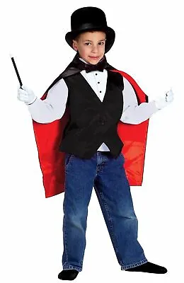 Jr. Magician Magic Hat Play Dress Up Child Girls Boys Halloween Costume SM 5-9 • $32.95