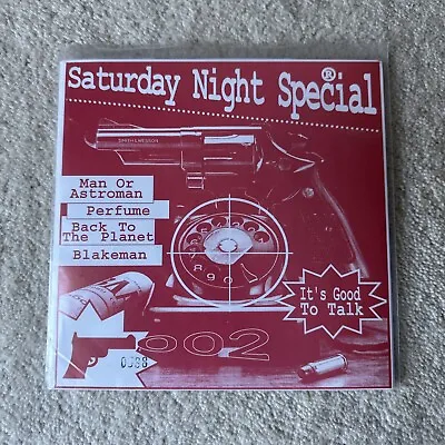 Saturday Night Special Vinyl Rare Indie 7” EP Man Or Astroman Perfume Blakeman • £2.99