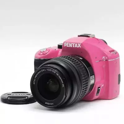 203 Shots Pentax K-X 18-55Mm Lens Kit Pink Ya403015 • $524.85