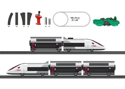 MyWorld 29406  MyWorld French TGV Duplex Express Train Starter Set HO • £76.05