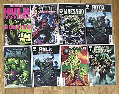 8 HULK Comics - Grand Design  Immortal Maestro Gamma Flight #1 Variant • $0.99