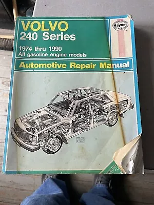 Volvo 240 Series Car Repair Service Manual Haynes 1976 - 1993  #97020 (270) Auto • $14