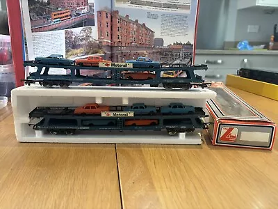 Lima OO Gauge 305696 Rake Of 2 Motorail Car Transporters • £12