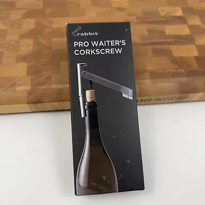 Williams-Sonoma Rabbit Pro Waiter's Corkscrew Wine Opener Scuffed Read NIB • $24.95