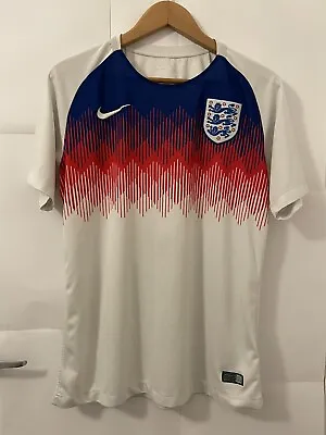 £19.99 • Buy England Nike 2018 World Cup Football Training Shirt Size Medium Pit To Pit 50cm