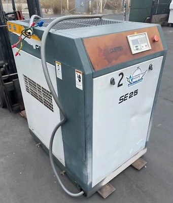 $5999.99 • Buy FS Curtis SE25 Air Compressor 100CFM 25HP MAX PSI 125 460V 60Hz