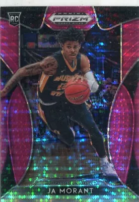 2019-20 Prizm Draft - JA MORANT- Pink Pulsar Rookie #2 - MEMPHIS GRIZZLIES • $11.99