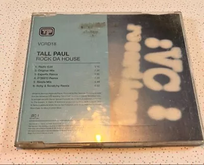 Tall Paul Rock Da House CD • £1