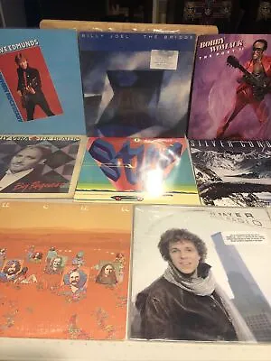 Lot Of (8) Classic Rock / Metal VINYL LP RECORDS WOMACK EDMUNDS JOEL STYX VERA • $14.99