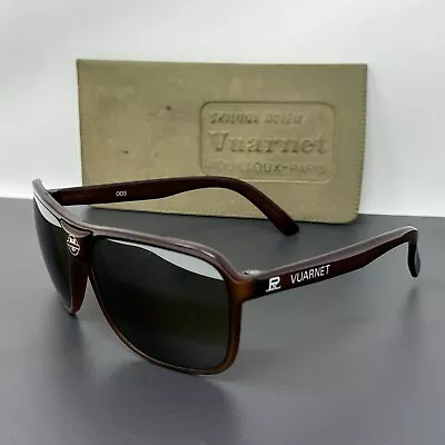 Vintage Vuarnet 003 Brown Sunglasses Pouilloux  - The Dude No Scratches • $300