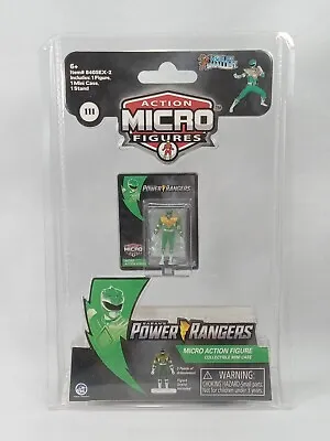 World's Smallest Mighty Moprhin Power Rangers GREEN RANGER Micro Figure • $29.95