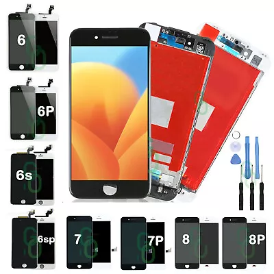 For IPhone SE 6 6S 7 8 Plus LCD Screen Replacement 3D Touch Digitizer Display • £10.99