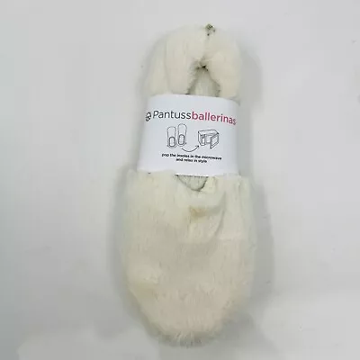 Pantuss Ballerinas Slippers Women Sizes S To M Microwave Herbal Warming Spa NEW • $19.99