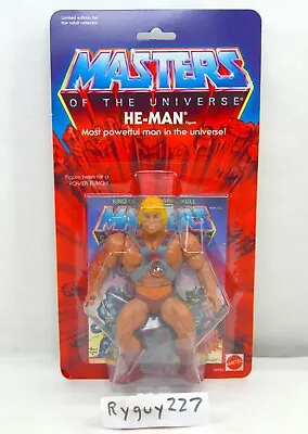MOTU Commemorative He-Man MISB Sealed Box MOC Masters Of The Universe  • $100