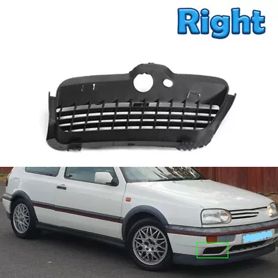 Front Bumper Lower Grille Right For VW VolksWagen Golf MK3 1993-1998 • $13.47