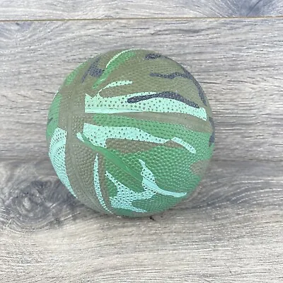 Camouflage Mini Basketball 2007 Youth Rubber Green • $8.96