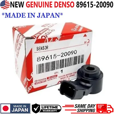 NEW GENUINE DENSO Engine Knock Sensor For 2002-2012 Toyota & Lexus 89615-20090 • $89.95