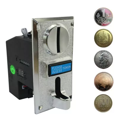 UK Coin Acceptor Selector For Mechanism Vending Machine Mech Arcade Game • £14.79