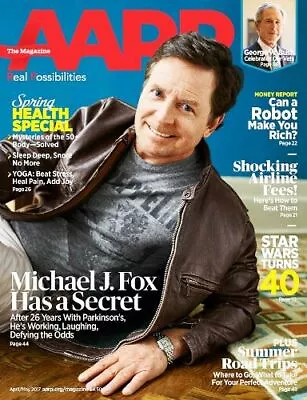 Aarp Magazine - Michael J Fox Cover - 2 Cover Issues - Dr Oz - Star Wars 2013-17 • $9.99