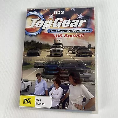 TOP GEAR - The Great Adventures - US Special - Jeremy Clarkson - Region 4 DVD • $11.95