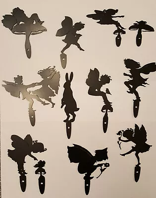 Fairy Shadows/Silhouettes For Garden Planters - Powder-Coated Metal - Durable • £4.75