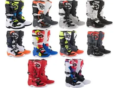 Alpinestars Tech 7S MX Riding Boots Youth Sizes Motocross Dirt Bike ATV Quad '24 • $199.99