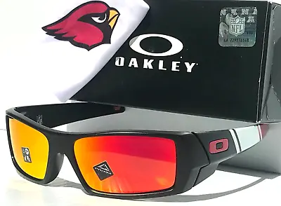 NFL Oakley Gascan ARIZONA CARDINALS Matte Black PRIZM Ruby Sunglass 9014-91 • $128.87