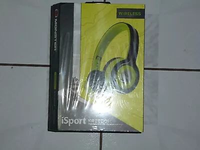 Monster ISport Freedom Wireless Bluetooth On-Ear Headphones - Green • $199.99