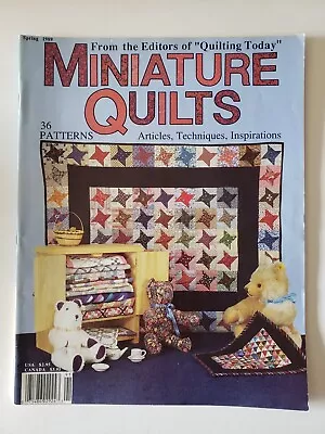 Miniature Quilts Magazine Spring 1989 • $3.50