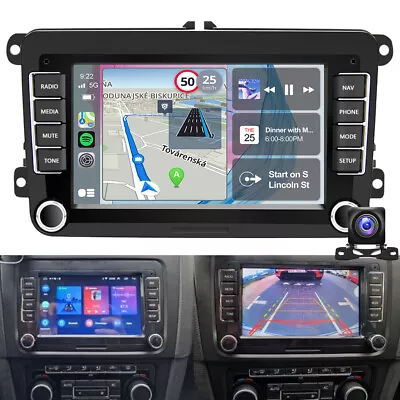 $129.99 • Buy For VW Volkswagen Jetta Passat Android 12 Car Stereo Radio Carplay GPS Navi 32GB