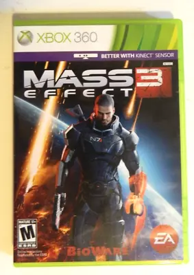 Mass Effect 3 (Microsoft Xbox 360 2012) 2 Disk Set. • $4.99