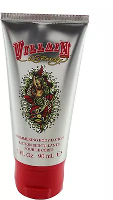 Ed Hardy Villain  Shmmering Body Lotion  3.0 Oz For Men No Box • $16.90