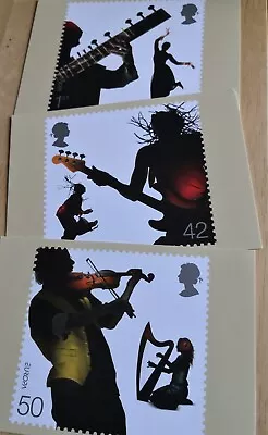 2006 PHQ Cards Re: 'Sounds Of Britain' 5 Of. No Stamps. • £1.80