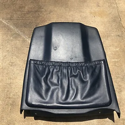 89 Mercedes-Benz W126 Coupe 560SEC Trim Seat Back Cover Right Blue • $64.50