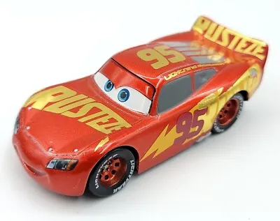 Disney Pixar Cars 3 Racing Center Rust-eze Lightning Mcqueen Target 1:55 Loose G • $8.99